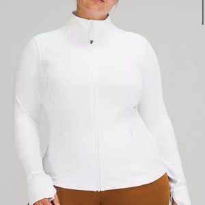 Lulu lemon white define jacket, great condition, worn a few times